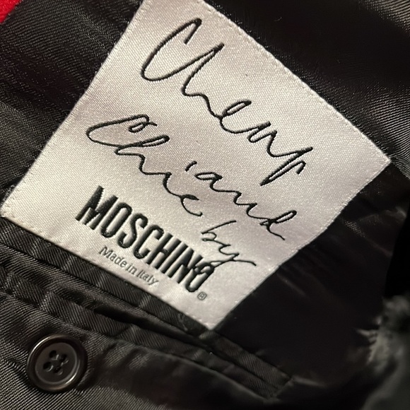 Moschino Cheap Chic Men's Wool Band Blazer Jacket - Picture 11 of 16